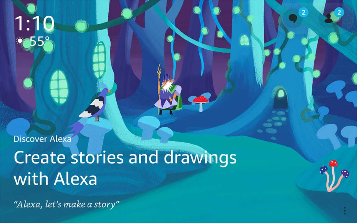 Alexa interactive story-creation experience